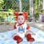 GC1 Bộ quần áo tạo kiểu trẻ em quần áo sinh nhật trang phục chụp ảnh bé cotton dễ thương Cua nhỏ GC1