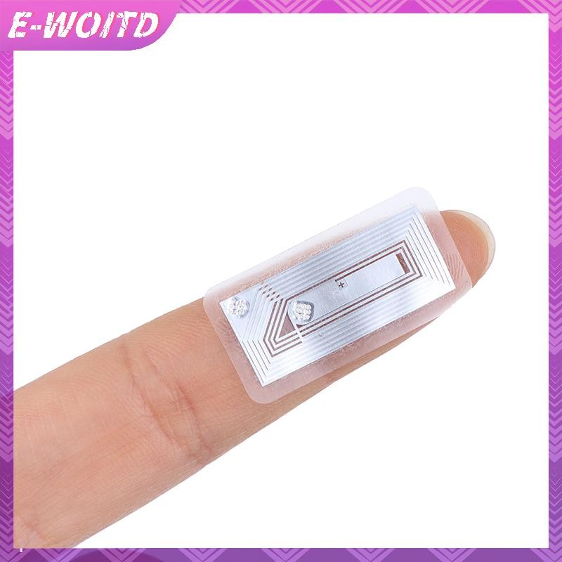 E-woitd 10 Miếng Dán NTAG213 NFC ISO 14443A 13.56MHZ RFID Lập Trình Chip Đa Năng HNVN