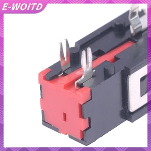 E-woitd 2 CÁI 6.35mm Giắc cắm âm thanh nổi 3Pin Ổ cắm âm thanh nổi Micro Dây hàn HNVN