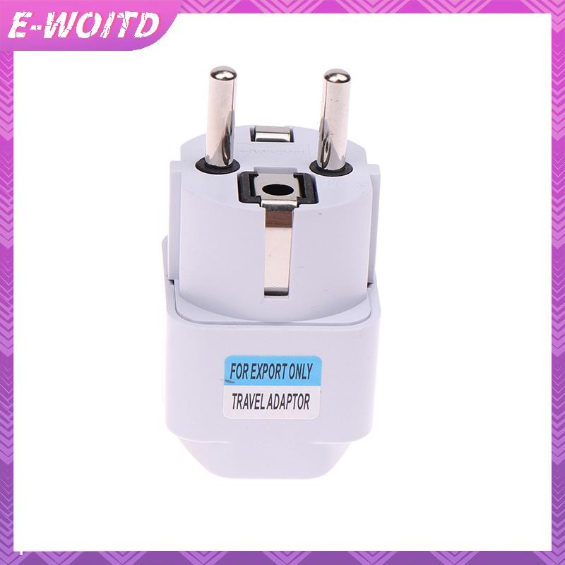 E-woitd Universal Kr AU US UK EU Cắm Adapter Mỹ Nhật Bản Hàn Quốc Nga Đức Du Lịch Cắm Israel Brazil Bộ Chuyển Đổi Nguồn Ổ Cắm HNVN