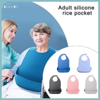 DE Bảo hiểm toàn diện Yếm silicon dành cho người lớn Yếm người lớn mềm mại kín nước Kích thước lớn để mặc thoải mái trong hoạt động dưới nước