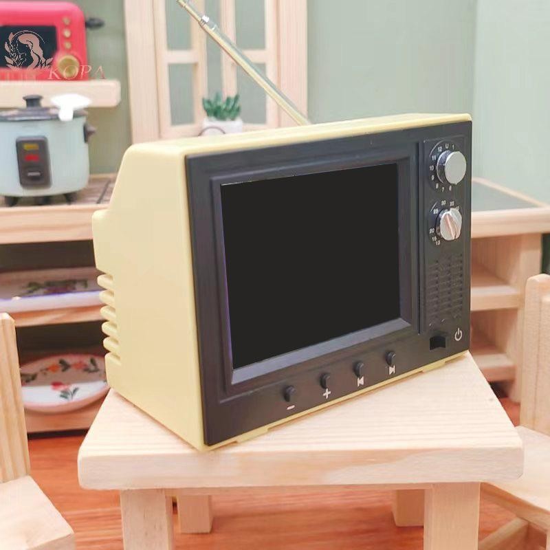Mô Hình TV KOPA 1: 12 Cho Nhà Búp Bê, Trang Trí Thiết Bị Gia Dụng, Phụ Kiện Phòng Khách VN