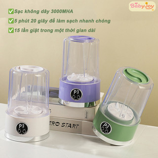 【BabyJoy】Máy Giặt Đồ Lót Cho Bé,Máy giặt mini máy giặt đồ lót,2 chế độ giặt tự động gấp,Diệt Khuẩn Xoáy Cực Mạnh