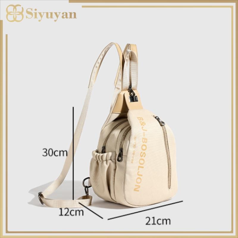 Siyuyan Thường Ngày Nữ Đeo Ngang Ngực Túi Thời Trang Unisex Du Lịch Ba Lô Nhiều Túi Nữ Đeo Vai Nữ Sử Dụng Hàng Ngày Fanny Pack VN