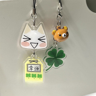 Anime Acrylic Móc Khóa Phụ Kiện Hoạt Hình Túi Mặt Dây Chuyền Móc Khóa Dễ Thương Quyến Rũ Trẻ Em Đồ Chơi Sinh Nhật Quà Tặng