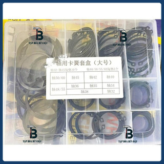 Hộp 200 phanh trục, phe gài trục từ phi 6 đến 80
