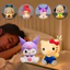 Hoạt Hình Dễ Thương Đèn Động Vật Có Thể Điều Chỉnh Kuromi Kitty LED vinyl Đèn Ngủ Trang Trí Phòng Ngủ Đèn Đầu Giường Bất Ngờ Quà Tặng Trẻ Em