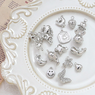 Hợp Kim Cá Heo Bướm Ngọt Ngào Phong Cách Thoáng Mát Mặt Dây Chuyền DIY Handmade Trang Sức Vòng Cổ Bông Tai Mặt Dây Chuyền Phụ Kiện Chất Liệu