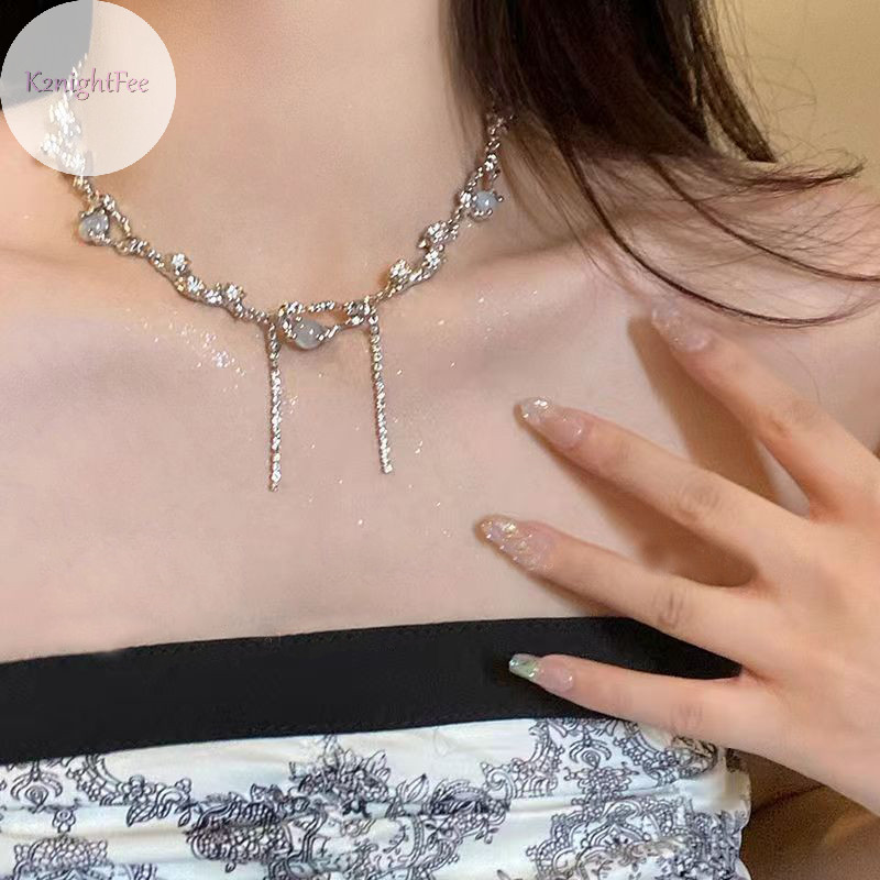 K2nightfee Ngọt Ngào Không Đều Tối Giản Tính Khí Ngọc Trai Cổ Dây Xích sel Vòng Cổ Choker Dành Cho Nữ Kỷ Niệm Hợp Thời Trang Trang Trang Sức Quà Tặng VN