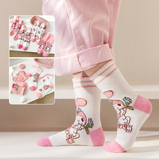 2024 Mùa Xuân Mới Mùa Hè Trẻ Em Hoạt Hình Tất Cotton Mỏng Ngọt Ngào Và Dễ Thương Cho Bé Trai Và Bé Gái Giai Điệu Của Tôi
