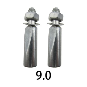 Nêm quay xe đạp 8.5 / 9.0mm Giá đỡ dưới cùng Nêm Chân tấm xích thép ngắn