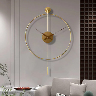 AIMI TỐI GIẢN KIM LOẠI ĐỒNG HỒ TREO TƯỜNG IM LẶNG NỀN NHÀ TRANG TRÍ TƯỜNG ĐỒNG HỒ CON LẮC THÍCH HỢP CHO NHÀ BẾP PHÒNG NGỦ PHÒNG KHÁCH