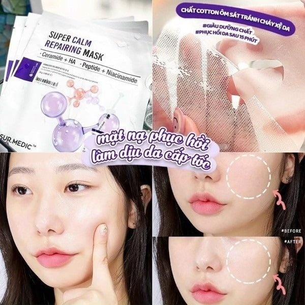 Mặt nạ dưỡng trắng Sur.medic
