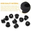 OXXGGKAO 10 Cái Grat Chống Trầy Xước Grommet Kit Grommets Phần Chịu Nhiệt Grate Pad Phụ Kiện Màu Đen