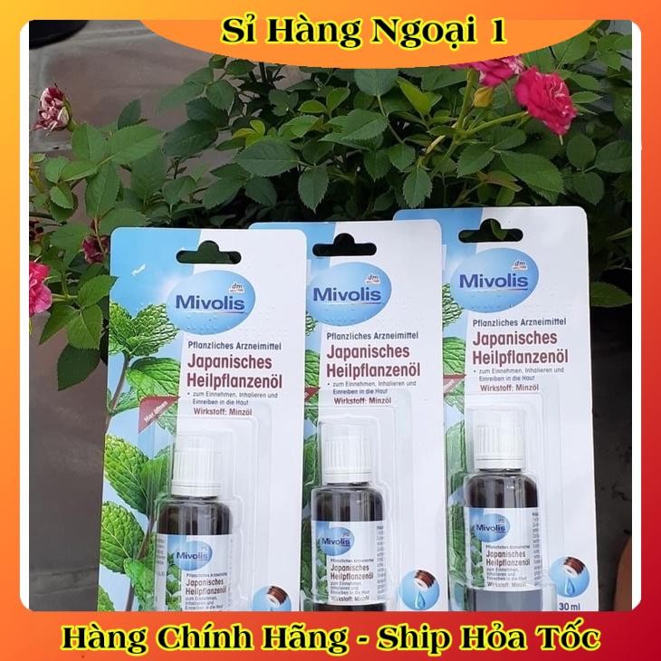 Tinh dầu bạc hà Mivolis Japanisches với nhiều công dụng chăm sóc và bảo vệ cơ thể
