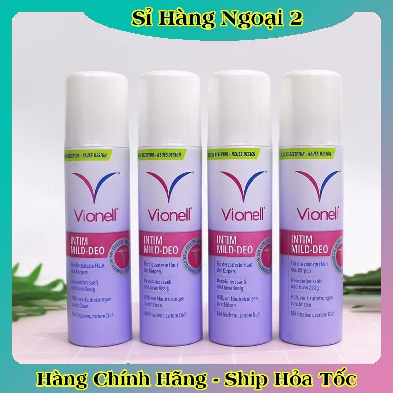 XỊT KHỬ MÙI VÀ KHÁNG KHUẨN VÙNG ÂM ĐẠO VIONELL INTIM CỦA ĐỨC -DATE MỚI NHẤT