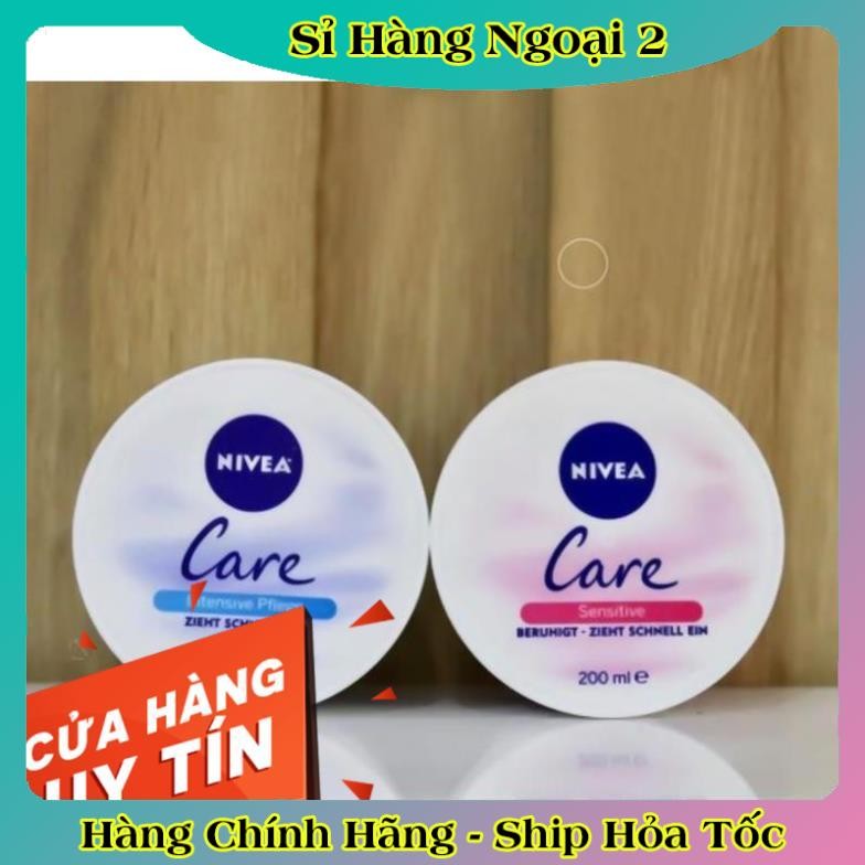 [auth] Kem dưỡng ẩm NIVEA CARE Đức - Siêu dưỡng ẩm chống khô da, chống nứt nẻ  🎀 [Hot]