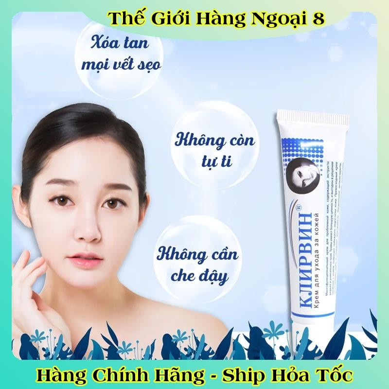 [DATE MỚI] Kem Sẹo KLIRVIN Nga Giảm Thâm Mờ Sẹo Rạn Da