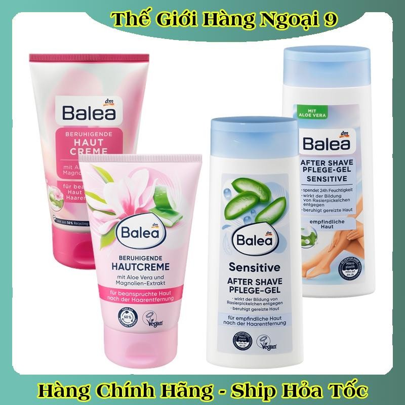 [CÓ CHE TÊN] KEM ỨC CHẾ LÔNG MỌC - KEM DƯỠNG DA SAU WAX LÔNG - SAU CẠO LÔNG BALEA ĐỨC