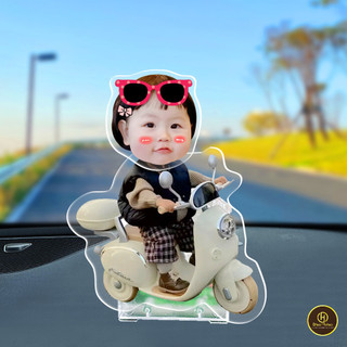 Lắc đầu đồ trang trí tùy chỉnh cặp đôi bé avatar DIY nội thất ô tô trang trí ô tô đồ trang trí bập bênh món quà ĐH