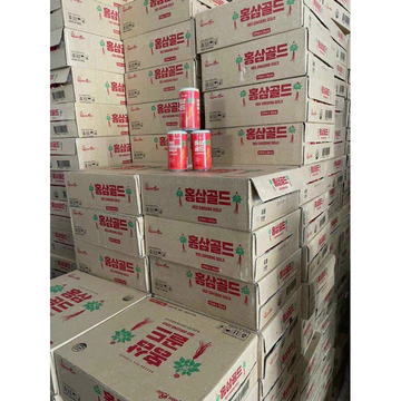 Nước uống Hồng sâm Gold Hàn Quốc 175ml, nước hồng sâm lon