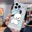 Ốp điện thoại hình gấu trúc dễ thương không có gì Điện thoại 4A 3A Pro 2A 2 1 CMF Điện thoại 1 2 Pro 5G 4G Vỏ điện thoại hoạt hình Vỏ mềm trong suốt chống sốc bốn góc