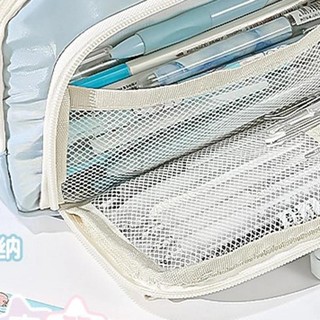Kawaii Hộp Đựng Bút Chì Dung Tích Lớn Dễ Thương Hộp Đựng Bút Chì Ins Phong Cách Văn Phòng Phẩm Túi Bảo Quản Trường Văn Phòng Phẩm Vật Dụng