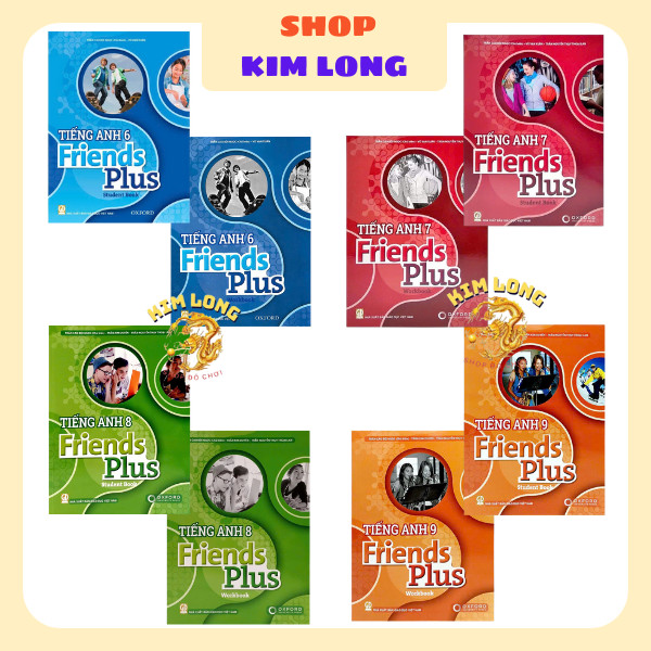 FRIENDS PLUS 6 7 8 9 ( cho bé lớp 6 7 8 9 ) CÓ SẴN | Shopee Việt Nam