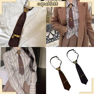 Cà vạt thanh lịch thông thường CAPA có chốt gấu trang trí có thể điều chỉnh Pre Tie Tie Neckwear