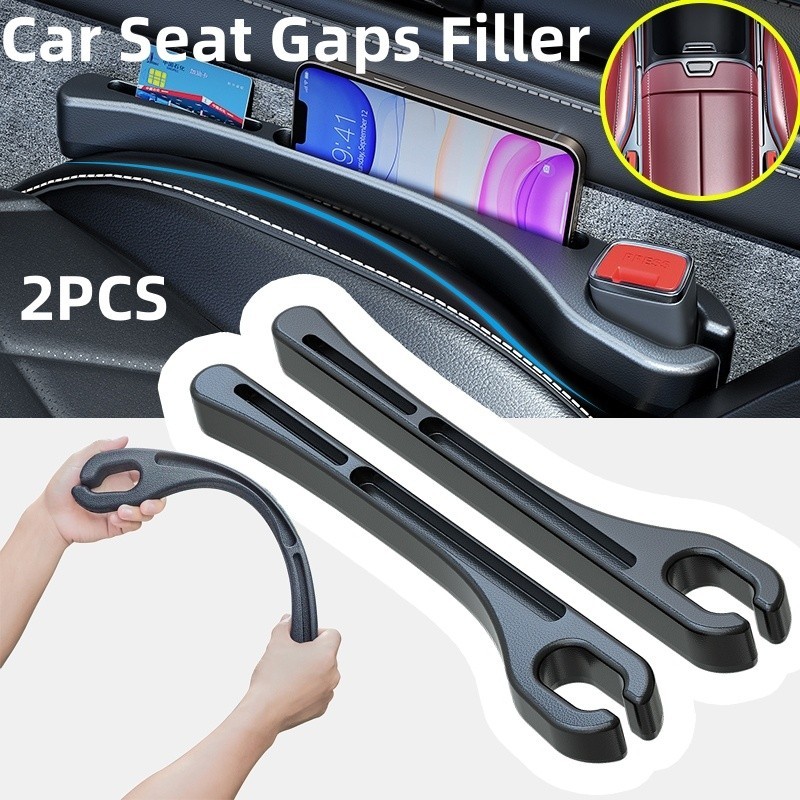 [Cổ phiếu địa phương] 1 Cặp Khoảng cách ghế ô tô Chất độn bên đường may Dải cắm chống rò rỉ Nội thất ô tô Phụ kiện sắp xếp ô tô đa năng