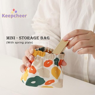 [Keepcheer] Túi đựng khăn ăn vệ sinh dành cho nữ Túi Tampon Túi đựng thẻ tín dụng Túi sắp xếp [Mới]