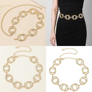 Mya Girls Đính Hạt Bụng Dây Xích Thời Trang Thông Thường Dây Xích Quần Áo Dây Xích Nữ Phụ Kiện Thời Trang