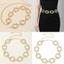 Mya Girls Đính Hạt Bụng Dây Xích Thời Trang Thông Thường Dây Xích Quần Áo Dây Xích Nữ Phụ Kiện Thời Trang