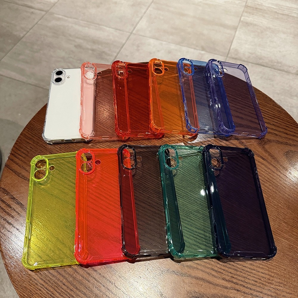 Ốp Điện Thoại Nhiều Màu Cho iPhone 17 Pro Max 16 15 14 13 12 11 Bảo Vệ Toàn Diện Bốn Góc Chống Rơi Bảo Vệ TPU Sost Vỏ