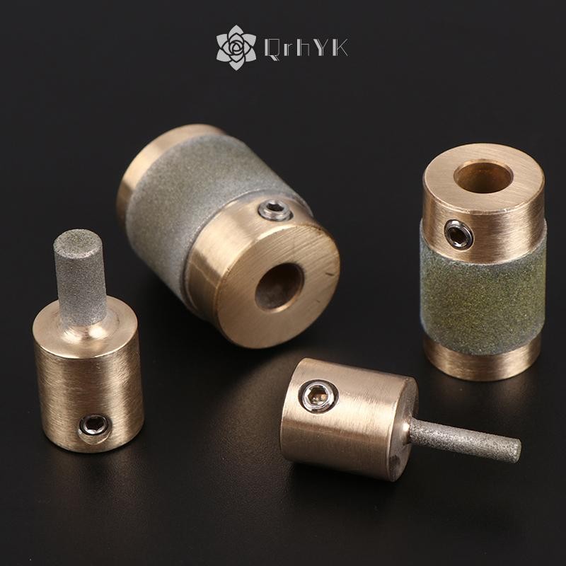Qrhyk 1 '' 1 / 4 '' 3 / 4 "1 / 8 '' MCB01 MCB34 MCB18 MGB14 Mũi mài thủy tinh màu tiêu chuẩn bằng đồng thau Grit cho đá thủy tinh mới