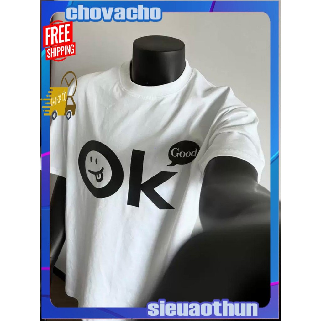 Áo thun Stee Cổ tròn OK GOOD Localbrand ICVCVNI Unisex