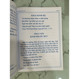 Sách - Nghi Thức Trì Tụng : Kinh Phước Đức, Kinh Từ Tâm, Kinh Tám Điều