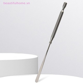 [Beautifulhome] Nail Art Eye Shadow Cream Stiring Rod Dụng cụ khuấy Gel kim loại không gỉ Thìa Pin Phụ kiện móng tay và sắc tố Dụng cụ trộn [làm đẹp]