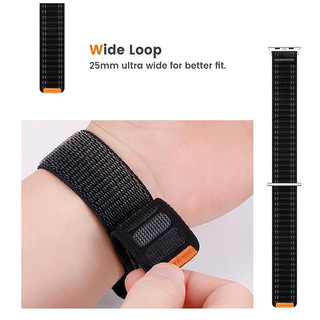 Dành Cho Apple Watch Dây Đeo 2024 Mới Nylon Vòng Dây Đeo Cho iWatch Band Ultra 2 49mm 46mm 45mm 44mm 42mm 41mm 40mm 38mm Series Dây Thể Thao