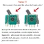 YRBWD 10 CÁI Thay thế nấm, Cần điều khiển Analog có độ chính xác cao ALPS, Bộ phận sửa chữa tay cầm có thể chứng minh chính hãng chất lượng cao cho Xbox One Series X / S