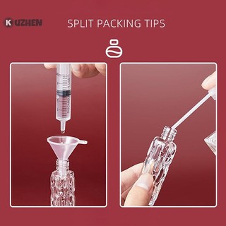 Kuzhen 30ML Đóng Chai Cao Cấp Di Động Dung Tích Lớn Hộp Đựng Tinh Tế Ép Thủy Tinh Trống Chai Cao Cấp Có Thể Đổ Lại HOT