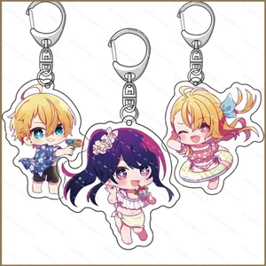 HK1 Oshi no Ko Móc Khóa Anime Móc Khóa Acrylic Dễ Thương Túi Mặt Dây Chuyền Hoạt Hình Ai Hoshino Ruby Aquamarine Quà Tặng Cho Trẻ Em Thu Thập
