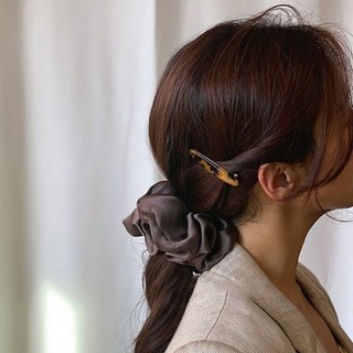 Kẹp Tóc Da Báo In Hình Rùa Màu Phụ Kiện Tóc Nữ Acetate Hàn Quốc Đơn Giản Bobby Pin Mỏ Vịt Kẹp Nổ Kẹp Màu Cà Phê Trang Trí Tóc