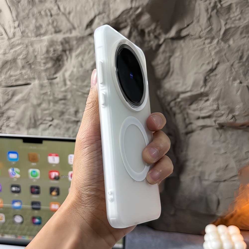 Ốp điện thoại từ tính màu mờ đơn giản cho Vivo X200 Pro / X200 Ultra / X200 Pro Mini chống sốc Vivo Cover