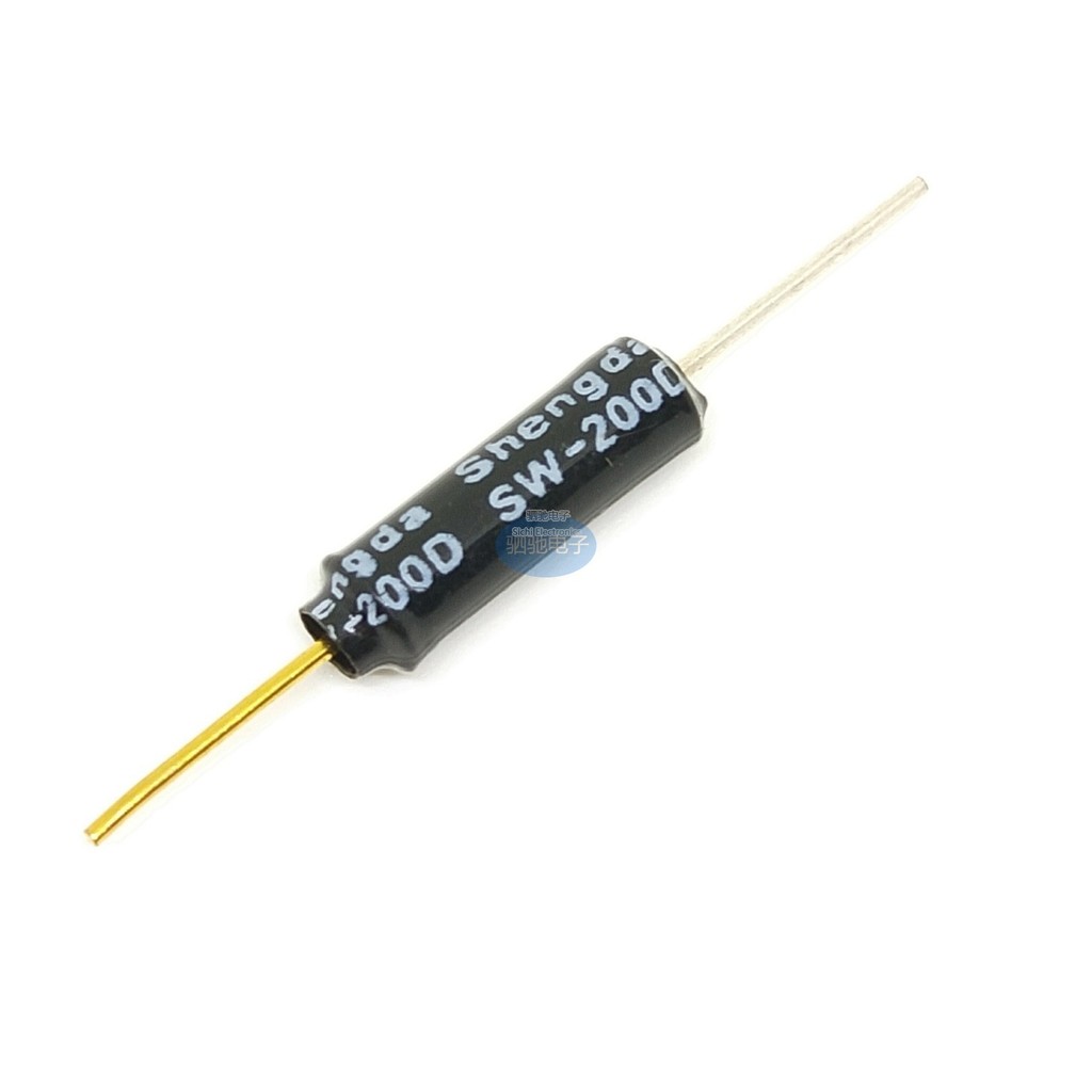 SW-200D Công tắc bóng rung mạ vàng một chân Công tắc góc Công tắc nghiêng Cảm biến rung