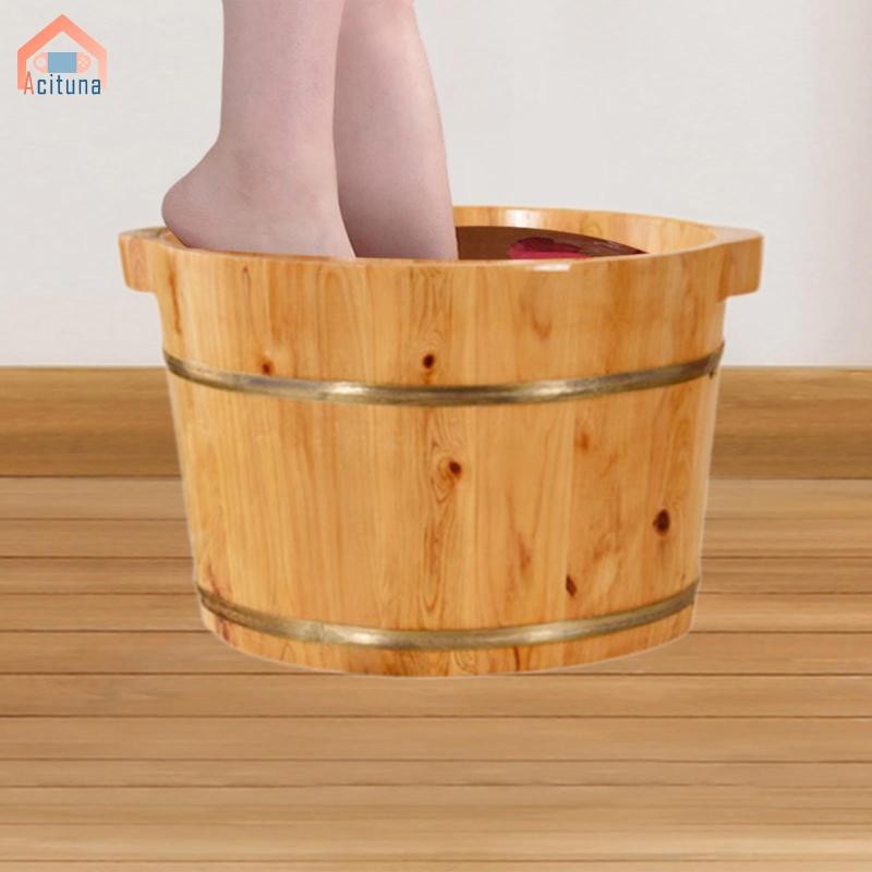 Gỗ Bồn Tắm, Chậu Rửa, Xô Ngâm Chân Dung Tích Lớn Quà Tặng Thiết Thực Cho Gia Đình Nam Nữ