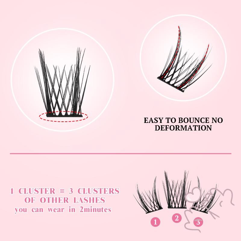 Gói lông mi giả mô phỏng Premade Volume Soft Fluffy Lashes Professional Salon Sử dụng