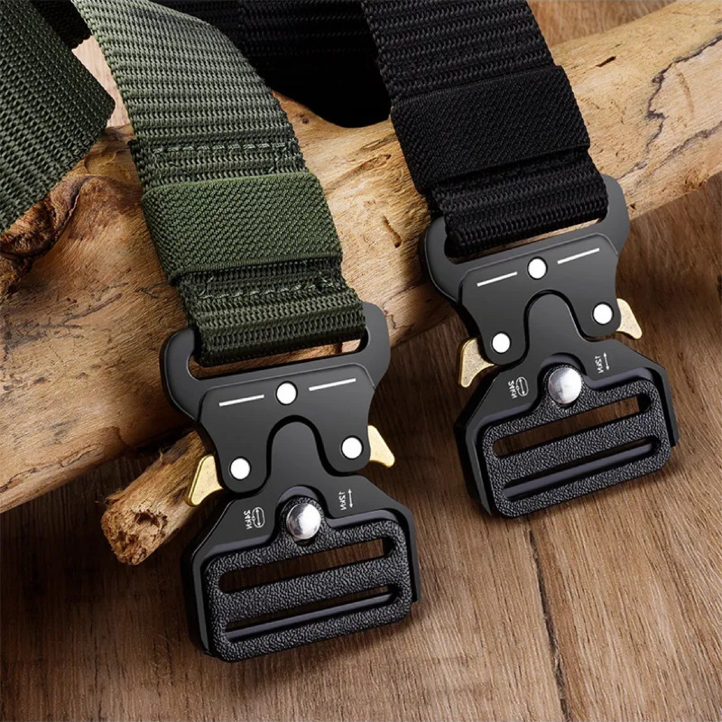 Thắt Lưng Nam, Thắt Lưng Nylon Vải Bền, Phù Hợp Cho Phòng Tập Thể Dục / Đi Bộ Đường Dài