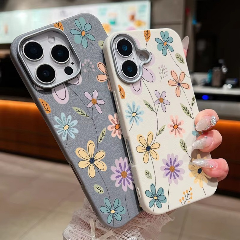 Ốp điện thoại họa tiết hoa tối giản Bohemian cho Realme C71 C75X Note 60 50 C15 C11 C20 Q3 Pro Carnival GT Master Edition Narzo 50 30 50i 50A Prime Lens Protection Cover