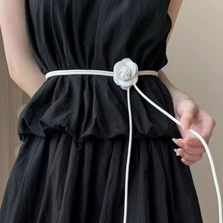 Thắt lưng hoa hồng khô MIKYCO, phong cách bohemian và dân tộc cao cấp, mỏng nhẹ dành cho nữ
